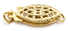 Закопчалка in Есен - пълнен със злато