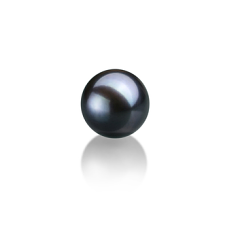 7-8mm Сладководни Разхлабена перла in Боядисани в черно