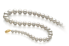 4-10mm Сладководни Колие in Бяло