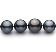 13.1-16mm таитянски Колие in черен