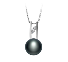 9-10mm Сладководни Висулка in Хирико черен