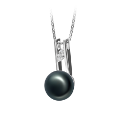 9-10mm Сладководни Висулка in Хирико черен