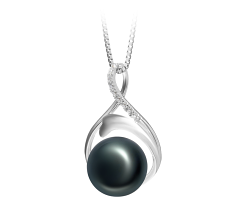 10-11mm Сладководни Висулка in Daiya черен