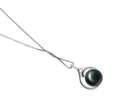 10-11mm Сладководни Висулка in Daiya черен