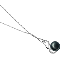 10-11mm Сладководни Висулка in Адалия черен