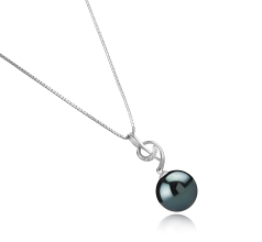 11-12mm таитянски Висулка in Софи черен