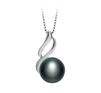 10-11mm Сладководни Висулка in Адалия черен
