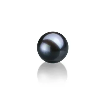 7-8mm Сладководни Разхлабена перла in Боядисани в черно