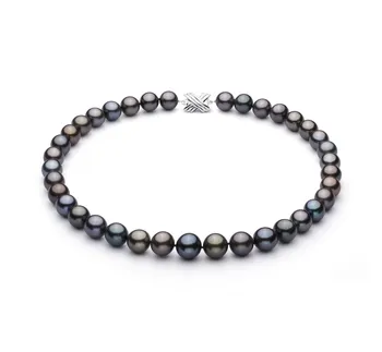 11.1-13.5mm таитянски Колие in Многоцветен