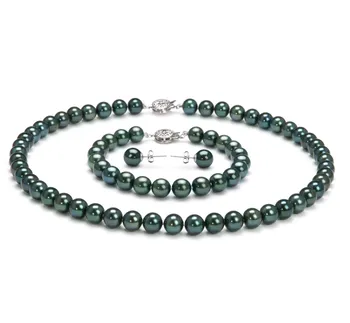 7.5-8mm Японска акоя Комплект in черен