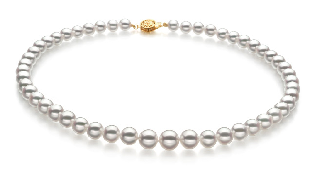 View Бяло японско колие Akoya collection